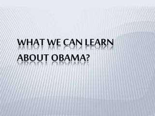 Barack Hussein Obama II