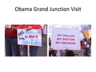 Obama Grand Junction Visit 