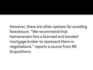 Obama’S Mortgage Reduction Plan