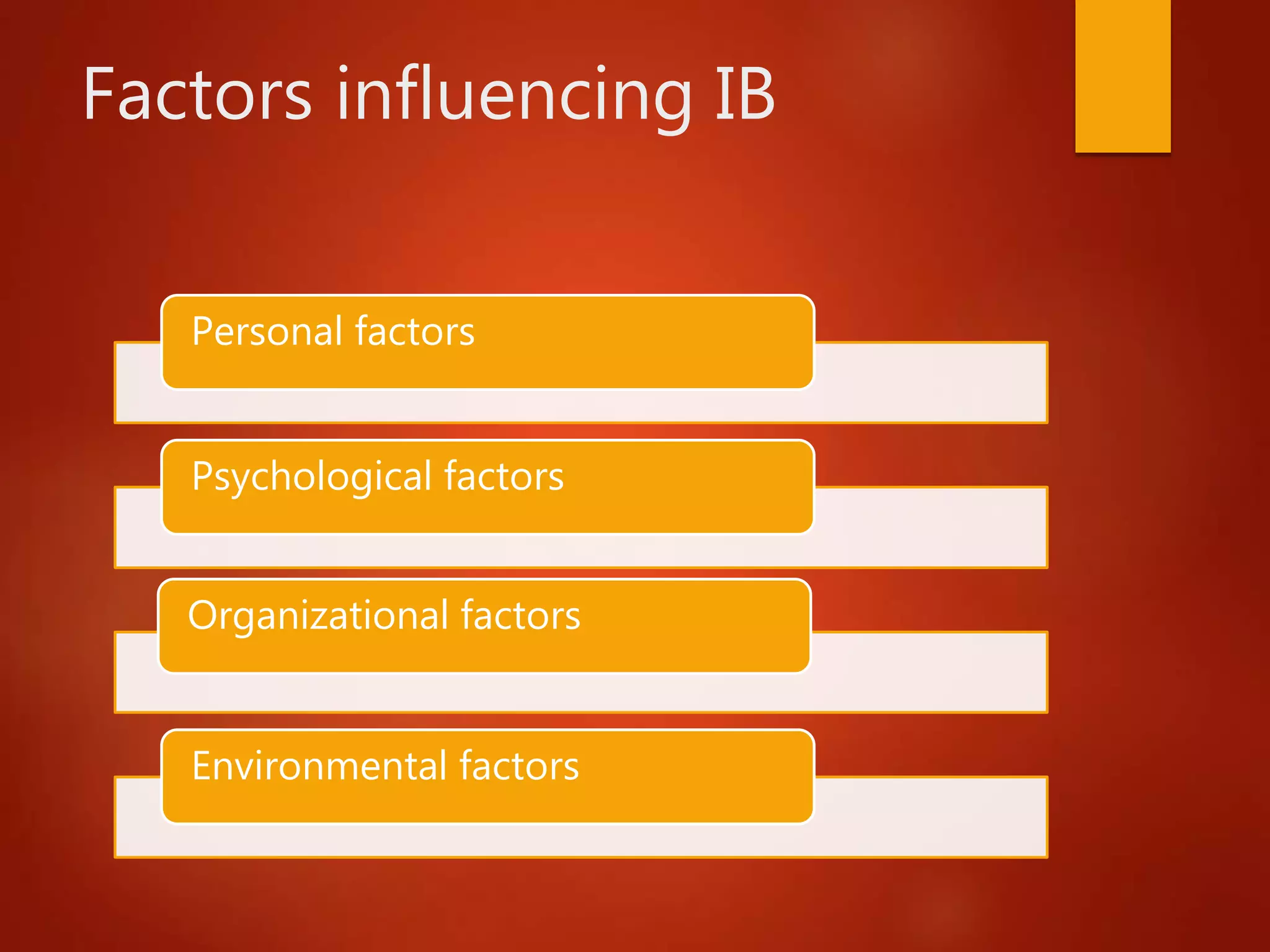 Individual behaviour in organsation behaviour | PPTX