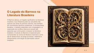 O Barroco na Literatura Brasileira - Conceito, Características e ...