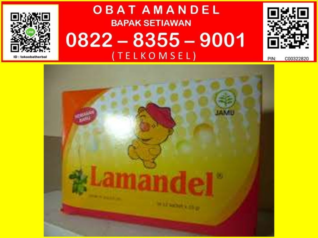 Obat Alami Amandel