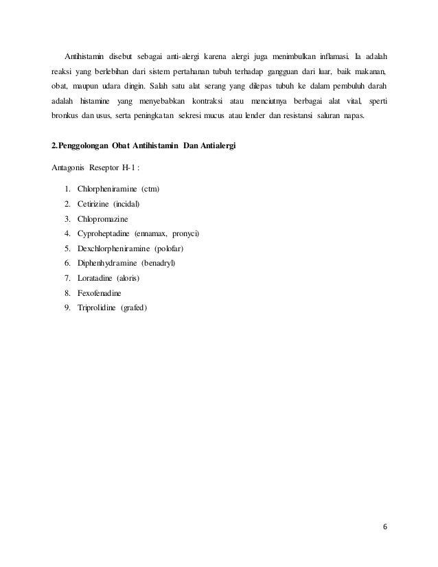 obat antihistamin Obat dan antihistamin abat obat antihistamin Obat dan antihistamin abat