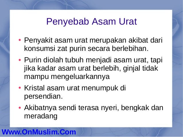 Obat Asam Urat Alami Cepat Reaksi dan Aman
