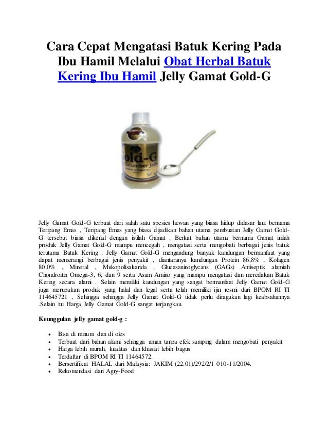 Obat Herbal Batuk Kering Ibu Hamil
