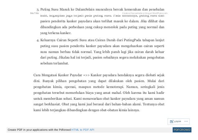 Obat Payudara Stadium 3 Kanker