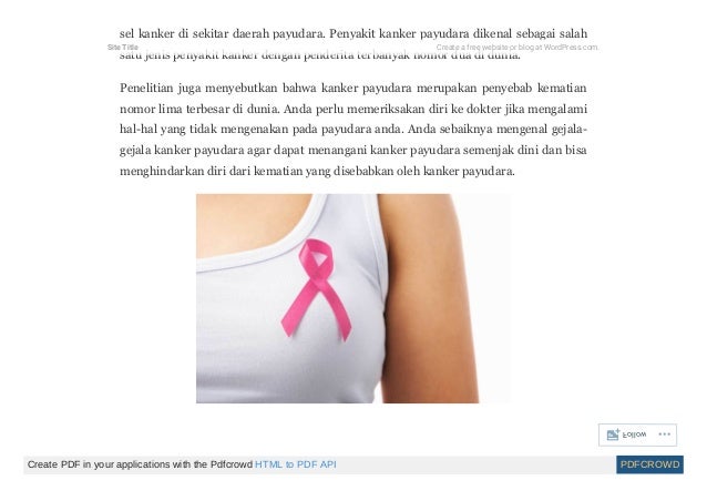 Ciri Ciri Kanker Payudara Stadium Akhir - Ini Cirinya