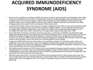 OBAT HIV aids.ppt | Free Download