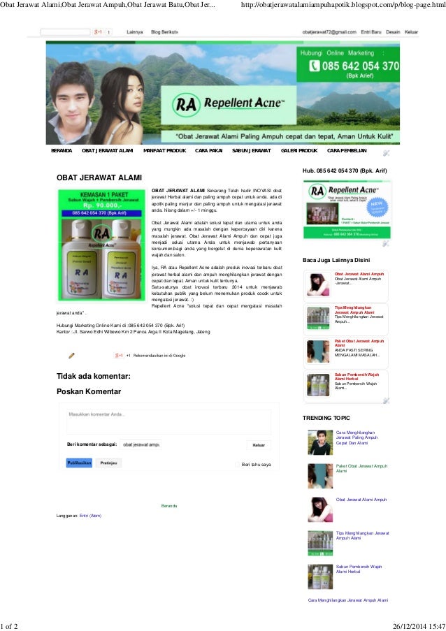 Obat jerawat alami,obat jerawat ampuh,obat jerawat batu 