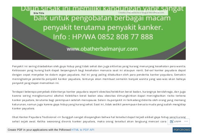 Produk K Link Obat Kanker Payudara Site Title