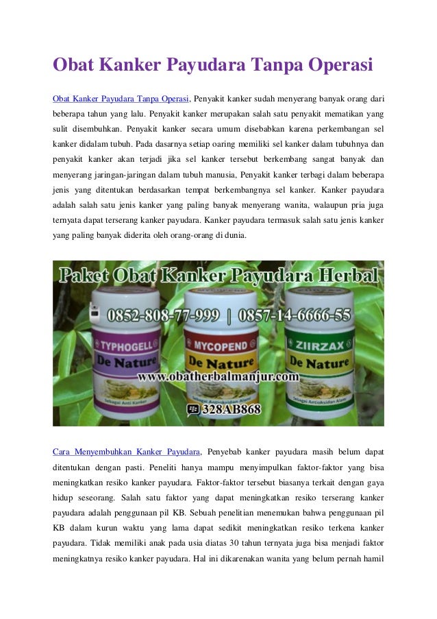 Jual Produk Obat Herbal Kanker Tanpa Termurah Dan Terlengkap
