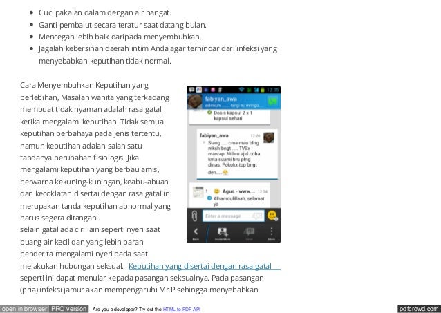 Obat keputihan ibu hamil