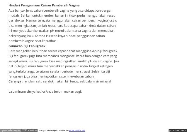 Obat keputihan ibu hamil