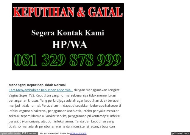 Obat keputihan ibu hamil
