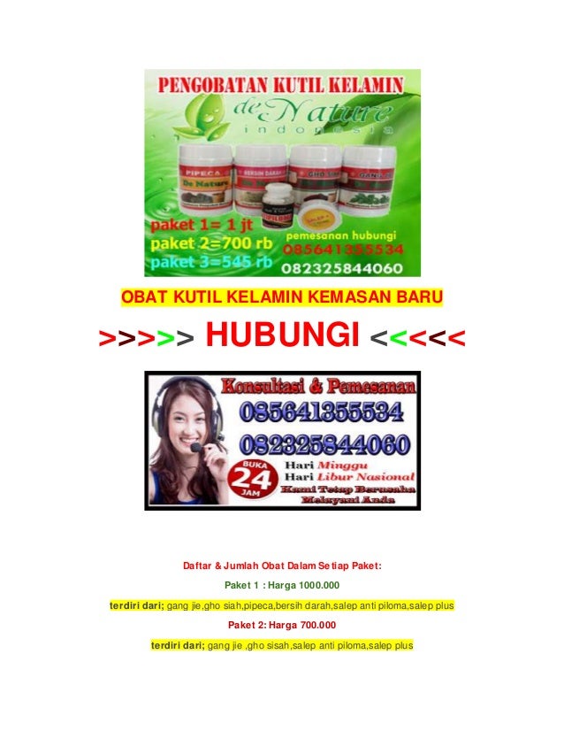  Obat  kutil  kelamin yang tersedia di apotek 