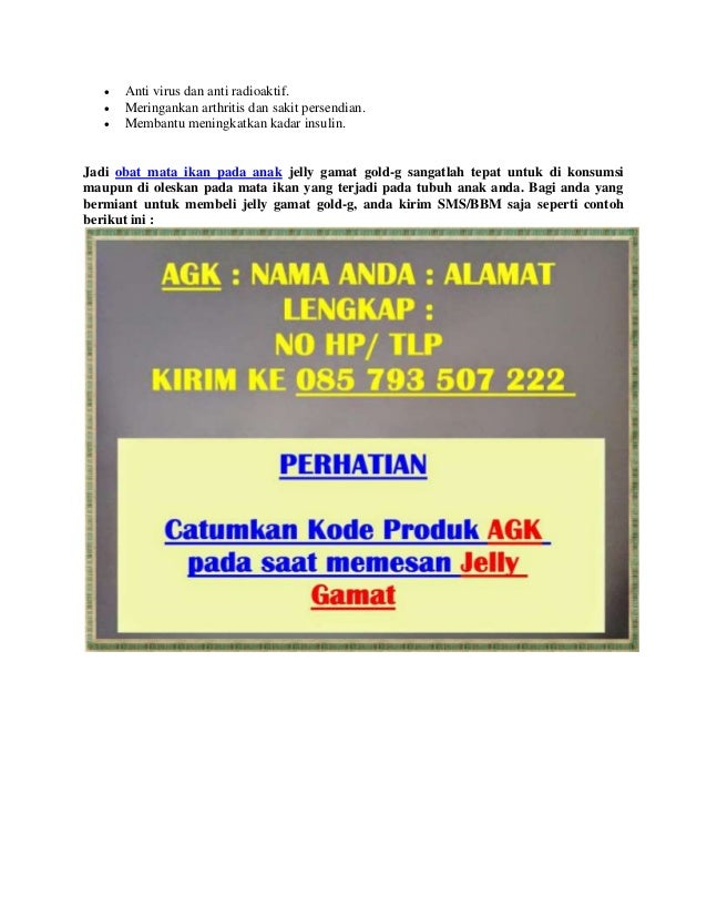  Obat Mata Ikan Pada Anak