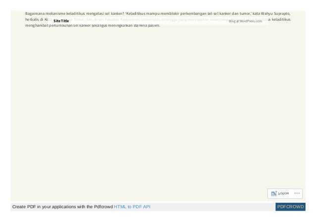 Nyeri Payudara Kanker