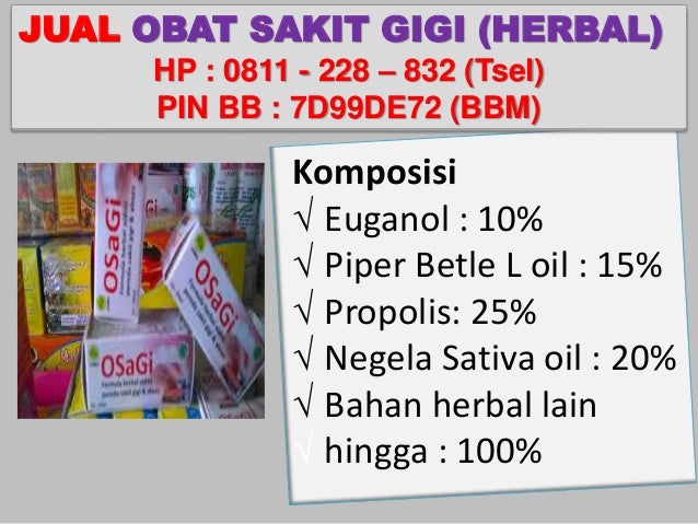 0811 228 832 Tsel Obat sakit gigi 