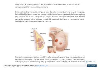 Obat tradisional kanker payudara stadium 3