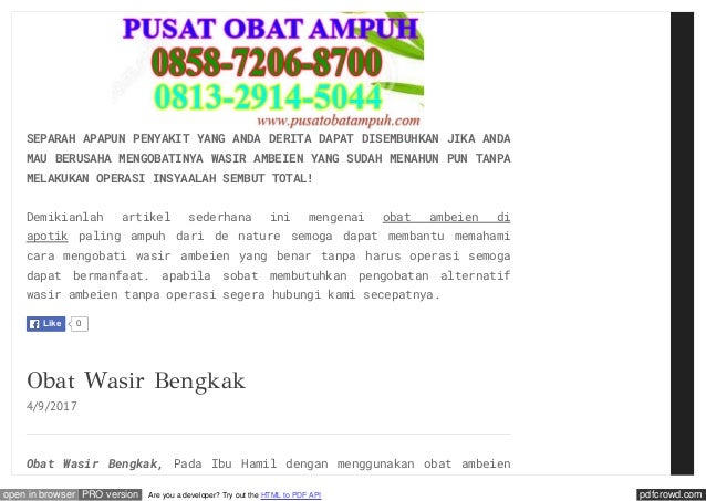 Obat tradisional wasir setelah melahirkan