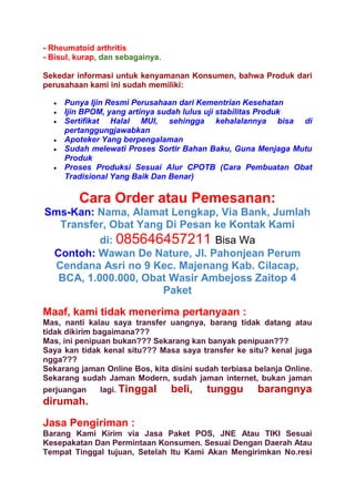 Obat wasir stadium 4 yang sudah parah | PDF