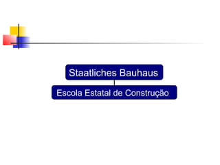 Staatliches Bauhaus

Escola Estatal de Construção
 