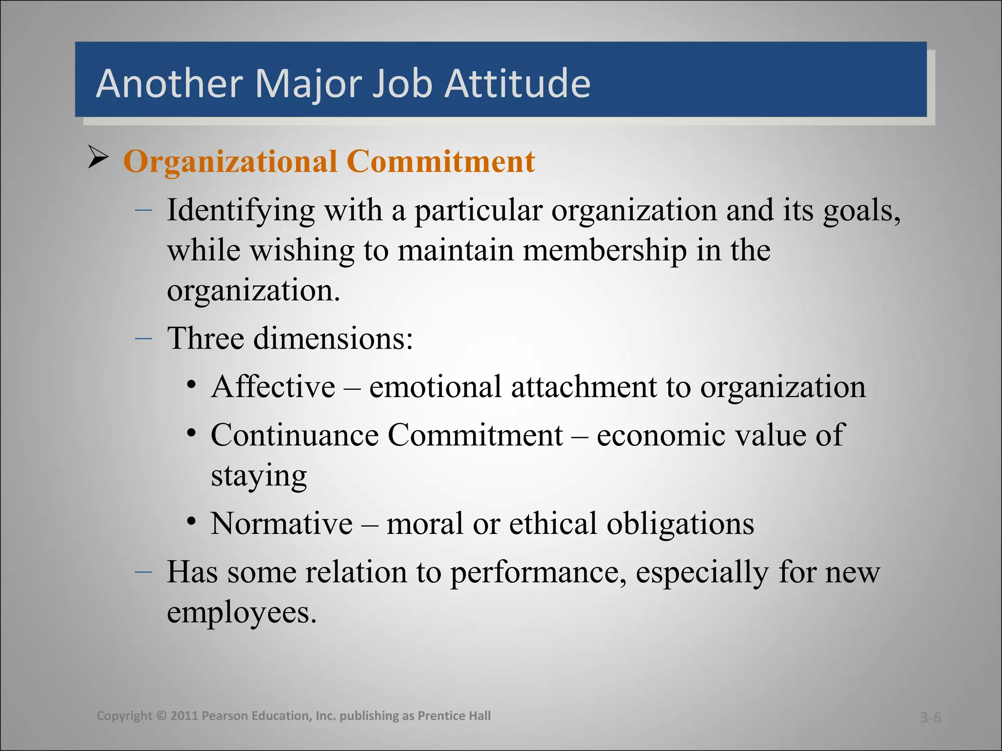 Chapter 3 Attitudes and Job Satisfaction | PPT