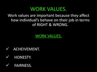 Organizational Behavior Chapter 3 | PPTX