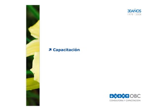 Capacitación
 