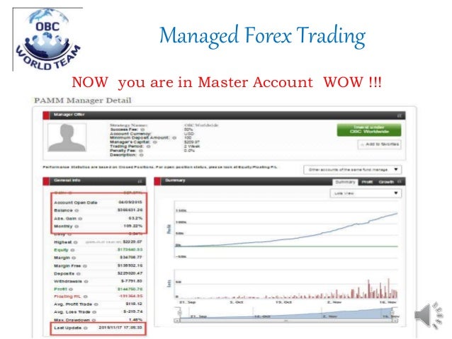 Hotforex pamm account review