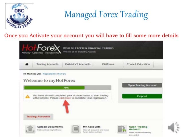 Hotforex pamm system