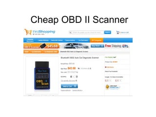 Cheap OBD II Scanner
 