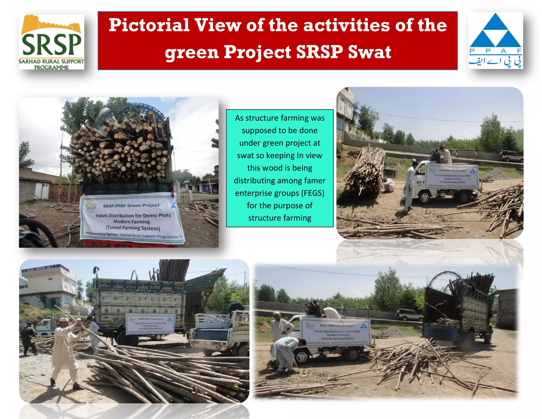 Pictorial View of SRSP GREEN Project | PPT