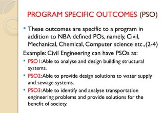 NBA OUTCOME BASED EDUCATION ACCREDITATION | PPTX