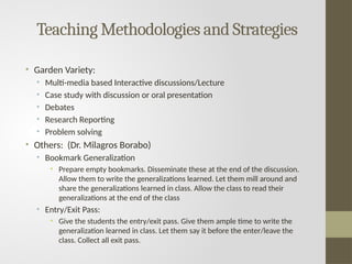 OBE FRAMEWORK with Methodologies - CHED.pptx