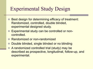Randomoised Study Design Measurement OBE Impact Measurement.ppt