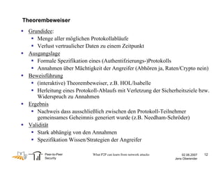 Peer-to-Peer Security