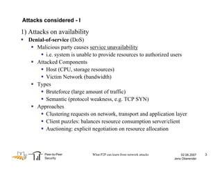 Peer-to-Peer Security