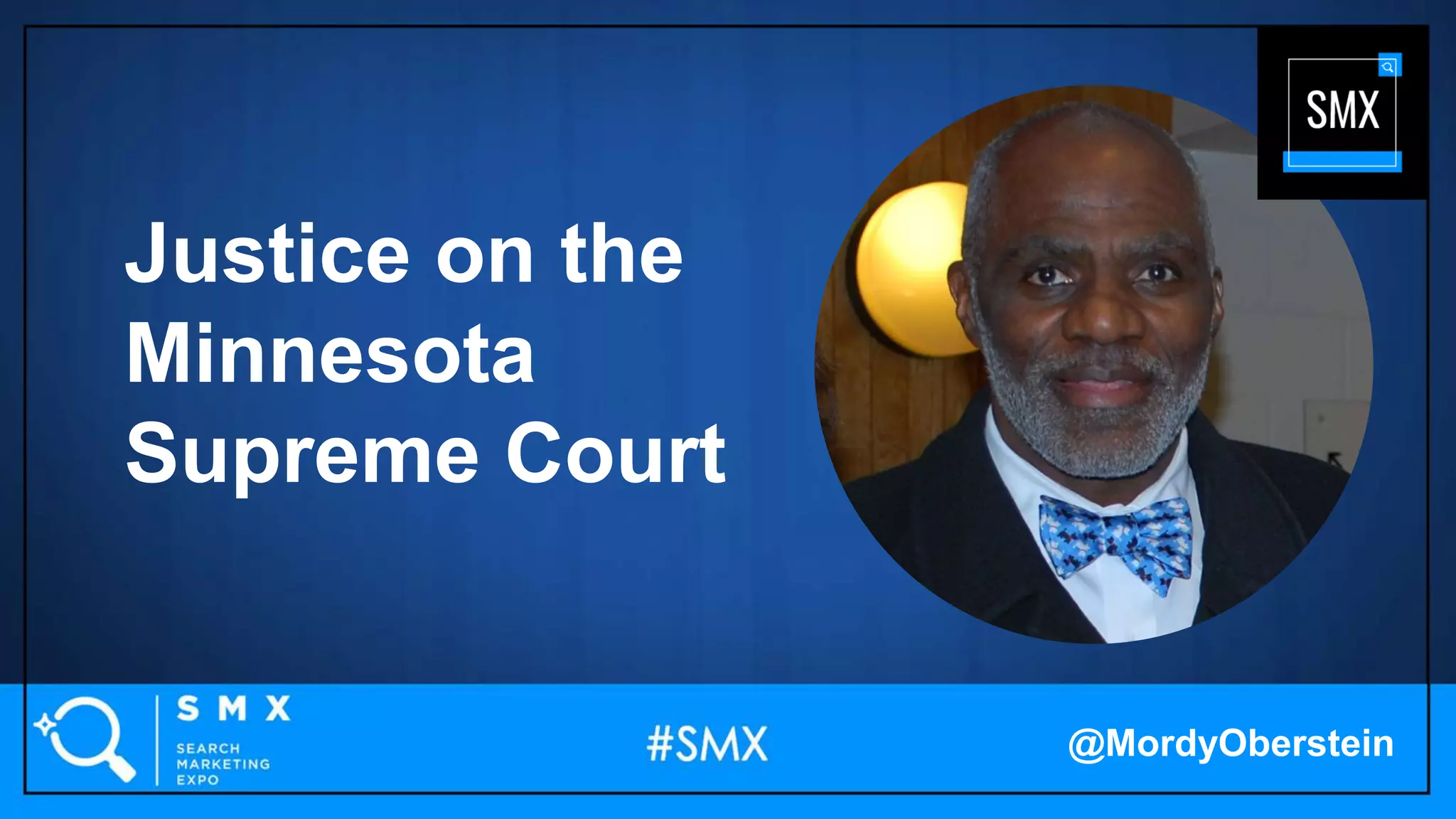 Justice on the
Minnesota
Supreme Court
@MordyOberstein
 