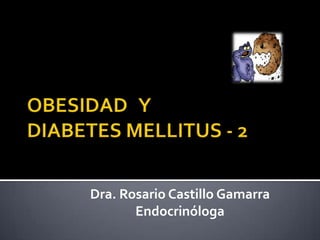 Dra. Rosario Castillo Gamarra
       Endocrinóloga
 