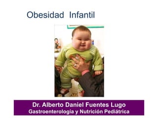 Obesidad Infantil
Dr. Alberto Daniel Fuentes Lugo
Gastroenterología y Nutrición Pediátrica
 