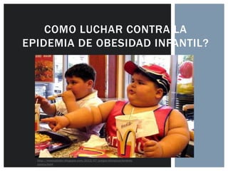COMO LUCHAR CONTRA LA
EPIDEMIA DE OBESIDAD INFANTIL?




  http://masnadador.blogspot.com/2012/07/juegos-olimpicos-londres-
  contra.html
 