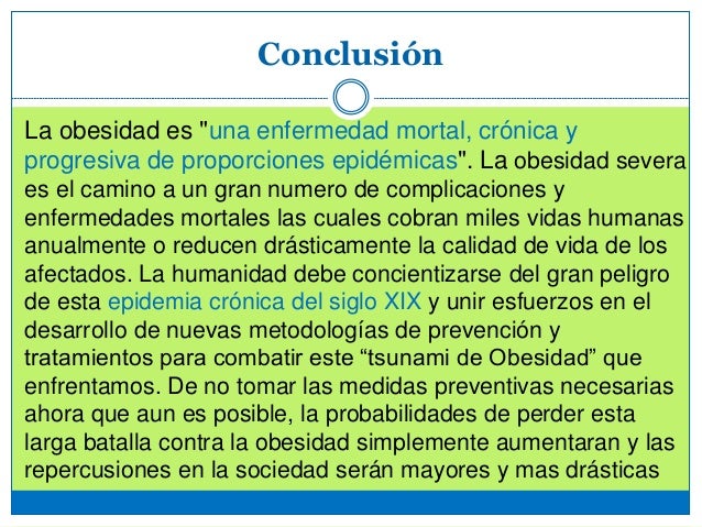 Obesidad y complicaciones