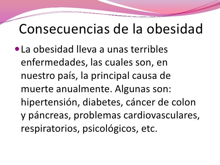 Obesidad y sedentarismo Obesidad y sedentarismo