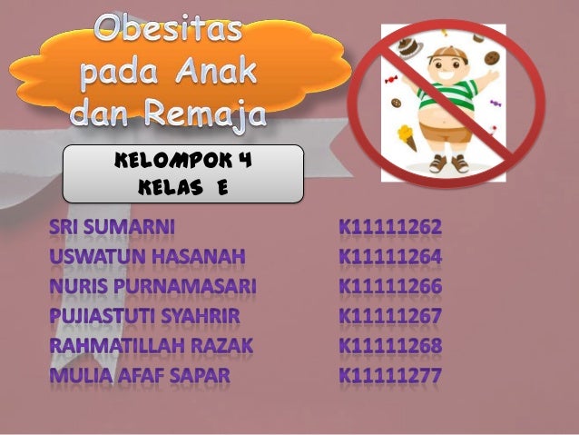 Obesitas Pada Anak Dan Remaja