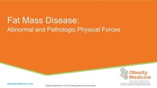 Obesity Algorhitm 2019 ------------------------------------ | PDF
