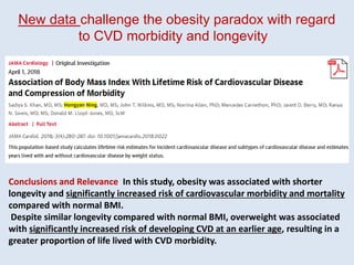 Obesity and Cardiovascular Disease | PPTX