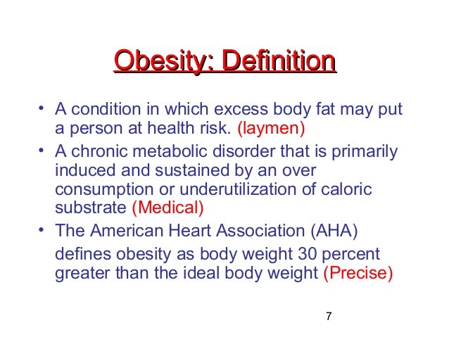 obesity definition DriverLayer Search Engine