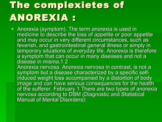 Obesity and anorex | PPT