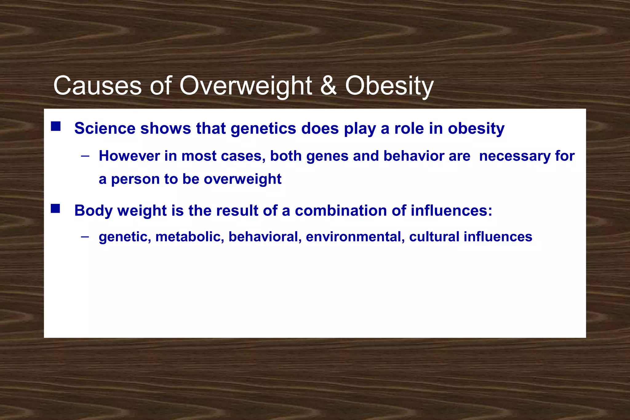 Obesity and Cardiovascular Diseases | PPT
